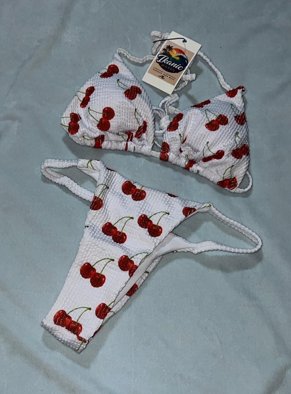 Cherry 2 piece thong bikini
